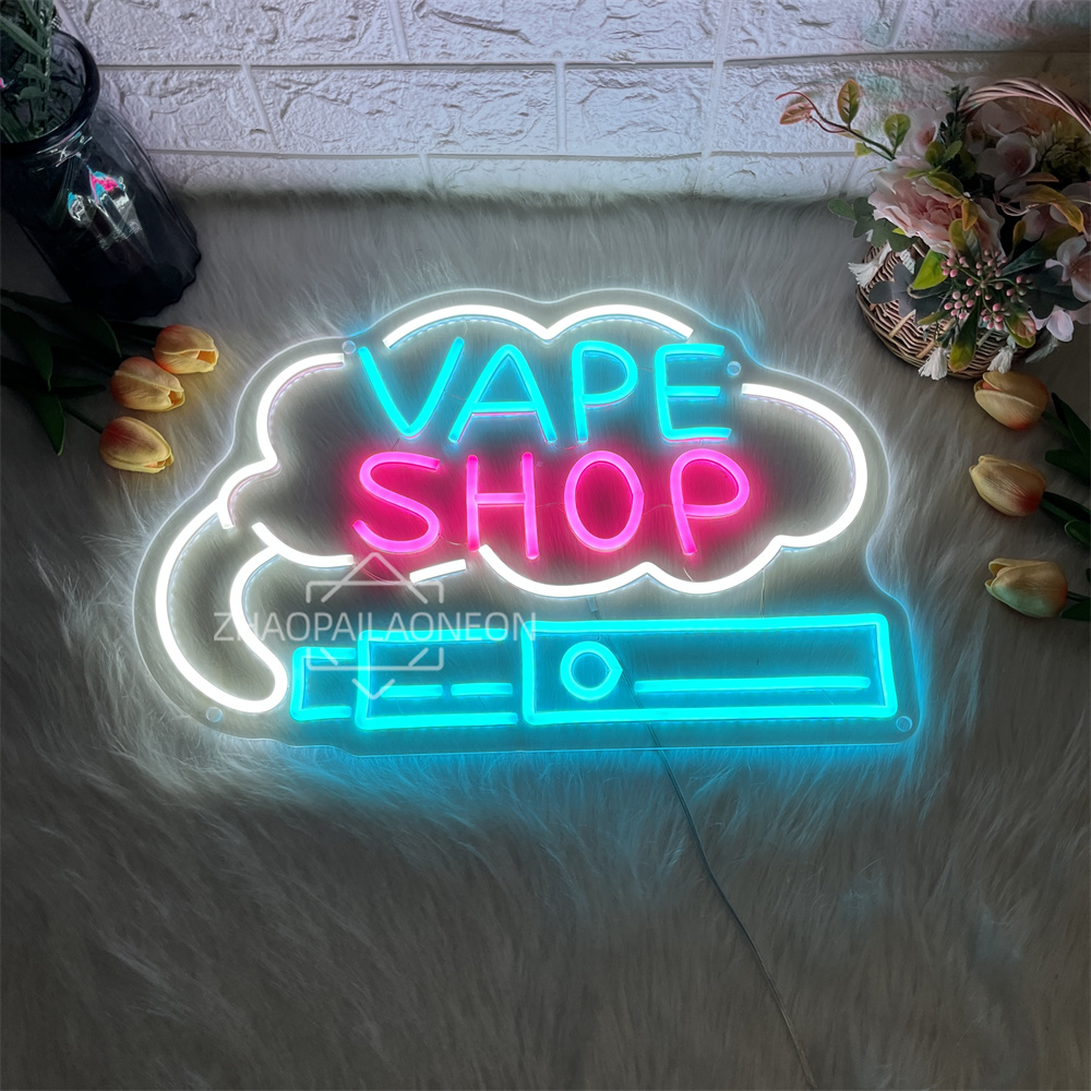 Vaping Shop - VAPE SHOP Led Neon Sign Wall