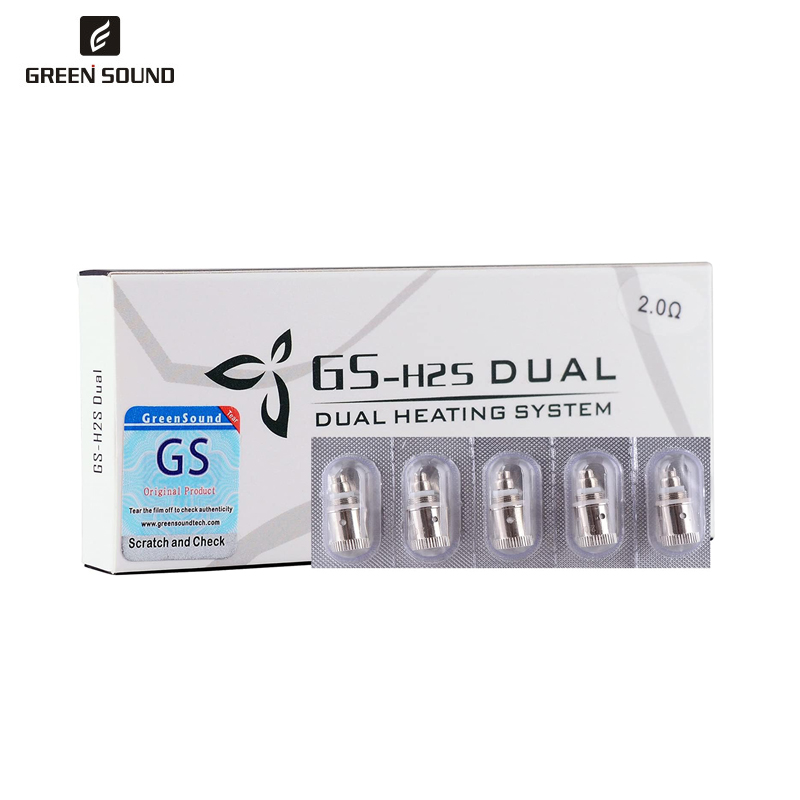 Vaping Area - 5pcs/pack Genuine GS H2S Dual Coils