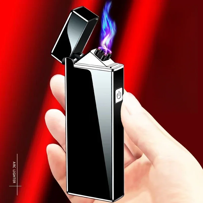 Accessories For Vaping - New Electronic Windproof Double Arc Pulse