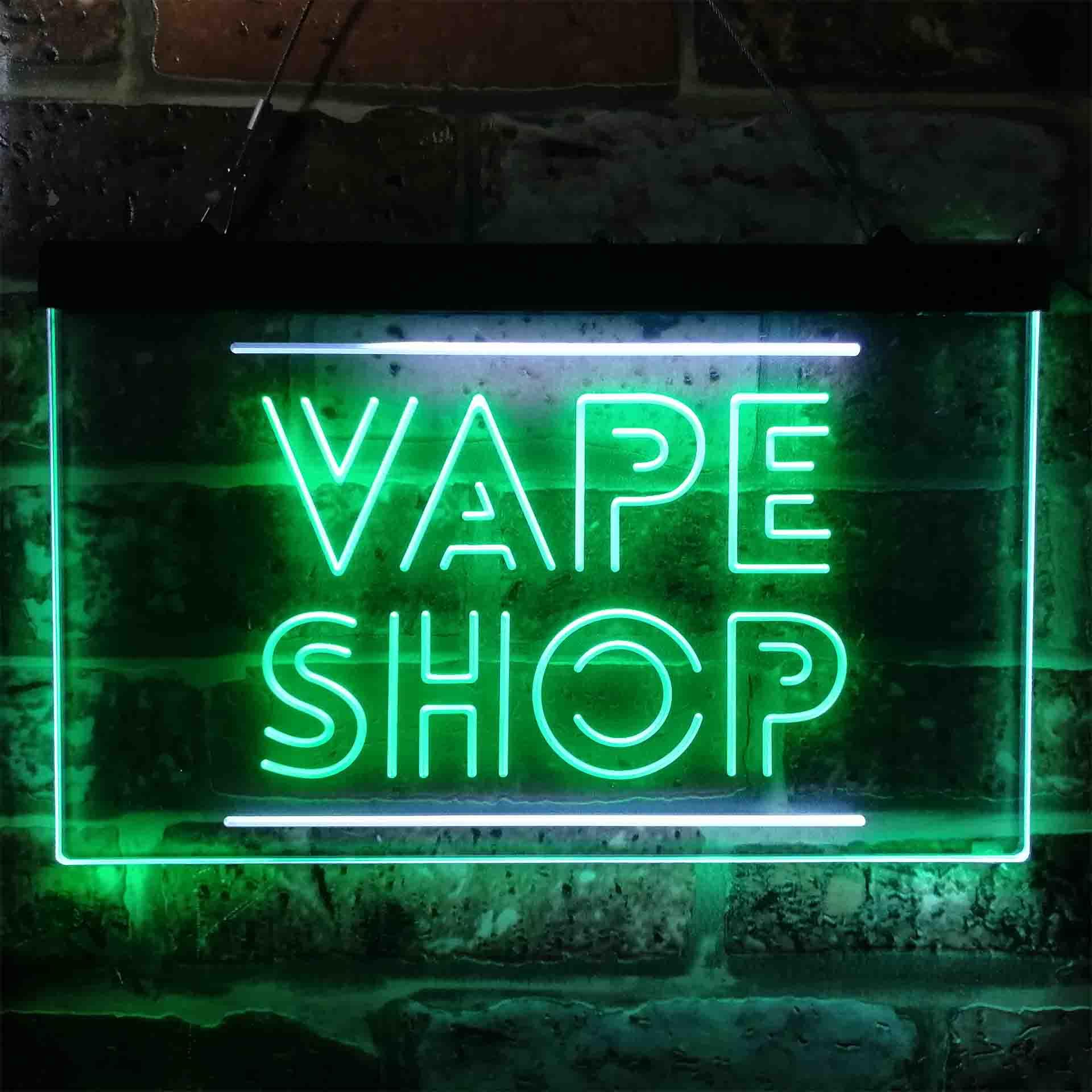 VAPE SHOP Dual Color Led Neon  - огляд і ціна Vaping Shop