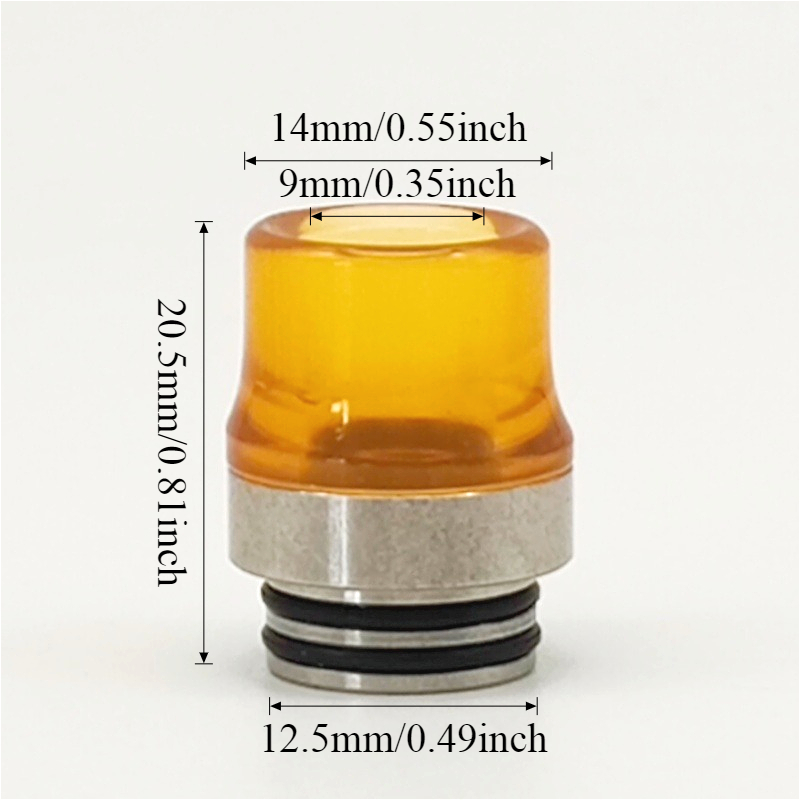 1Pc 810 Wide Bore Drip Tip wit - огляд і ціна Drip Tip Resin
