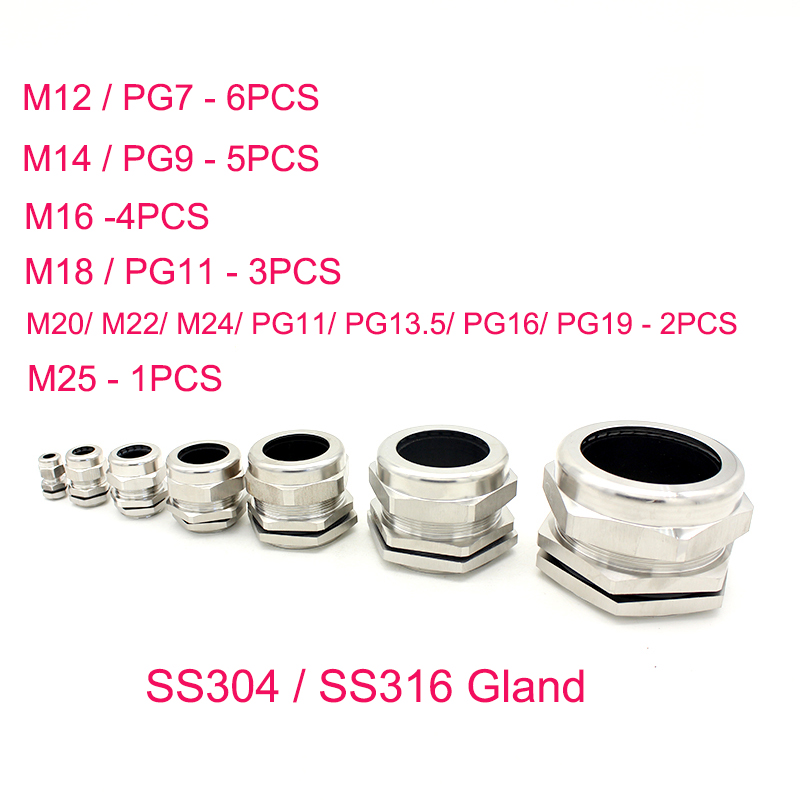 Stainless Steel Cable Gland SS - огляд і ціна Stainless Wire Ss316