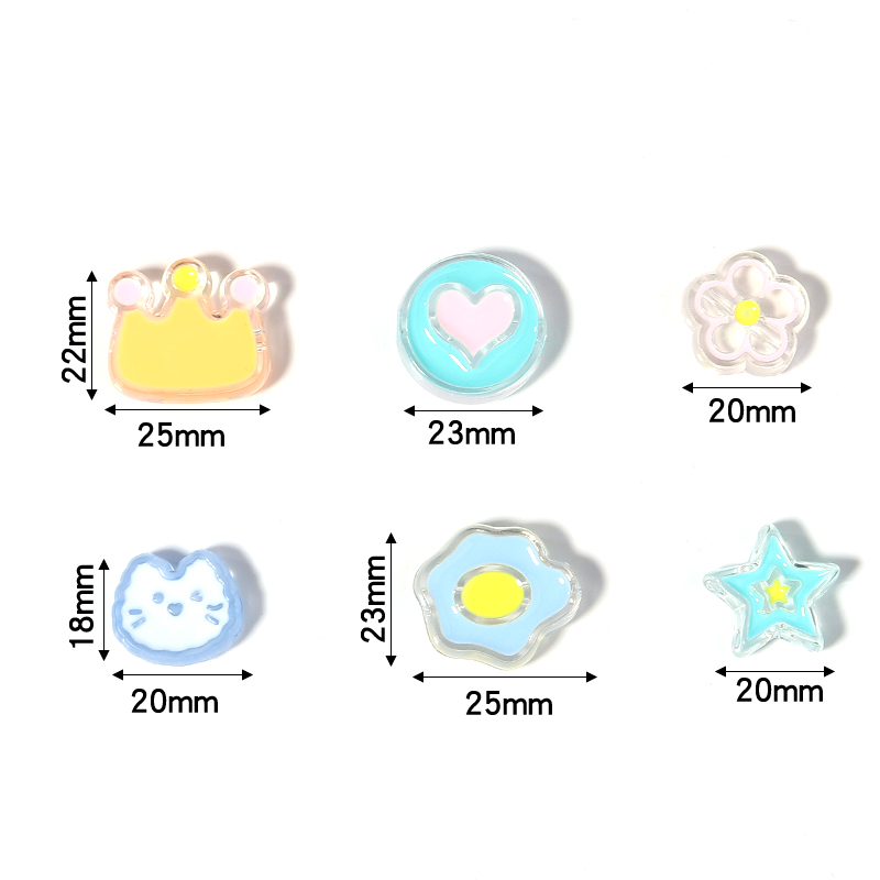 10Pcs 20mm Resin Beads Colorfu - огляд і ціна Drip Tip Resin