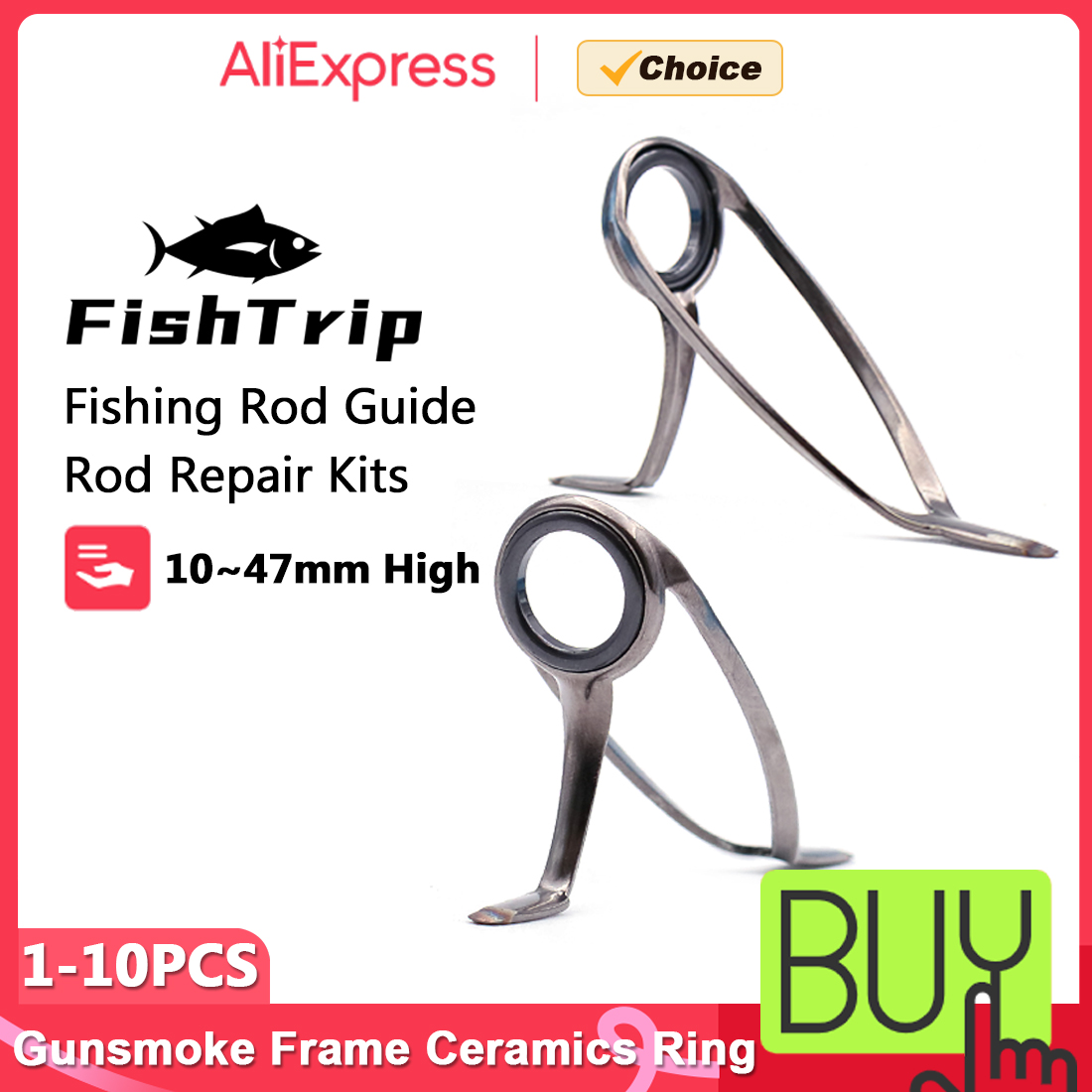 FishTrip Fishing Rod Guides Re - огляд і ціна Mesh Coil Strip