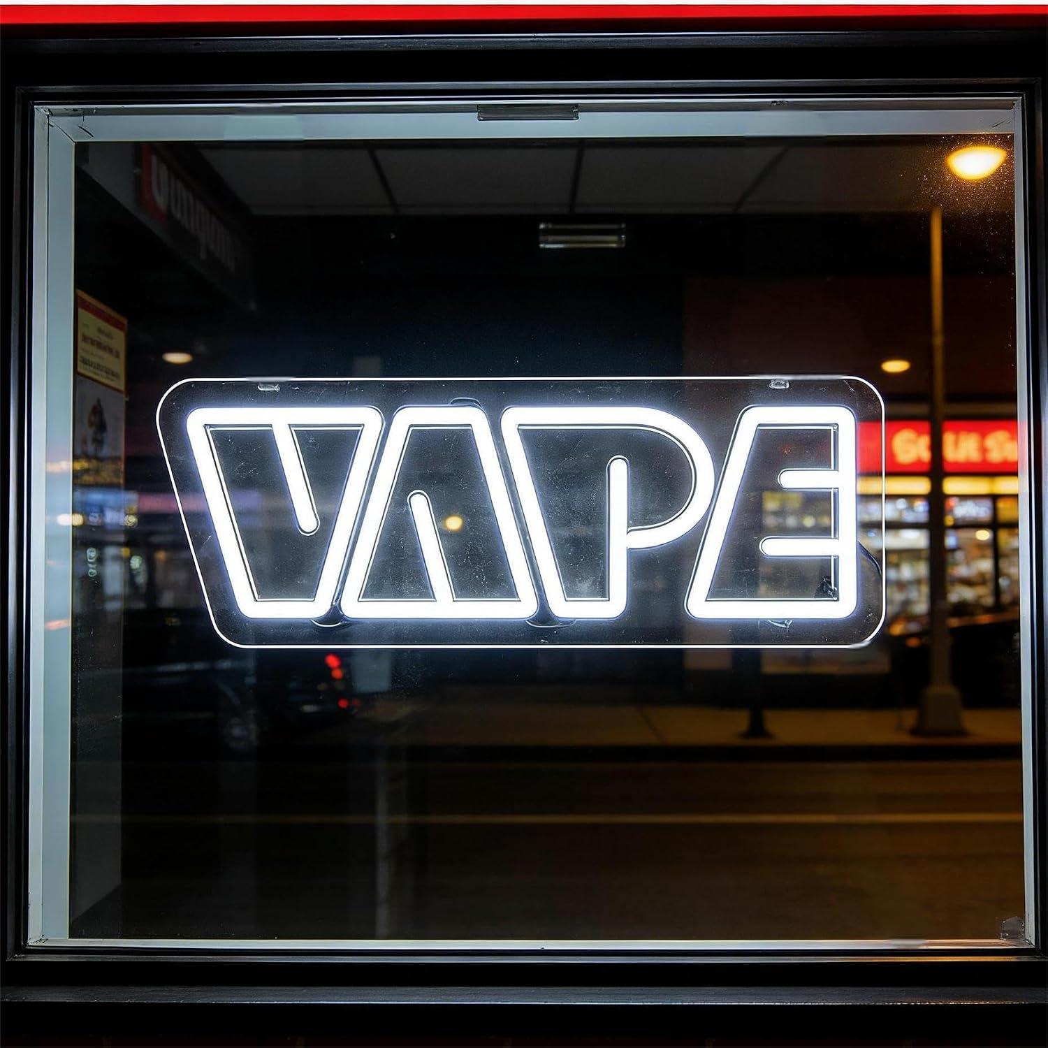 VAPE Neon Sign USB Dimmable LE - огляд і ціна Vaping Store