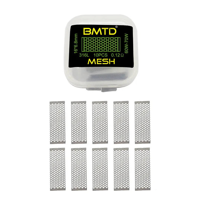 10pcs/box BMTD PreBuilt Coils  - огляд і ціна Stainless Wire Ss316