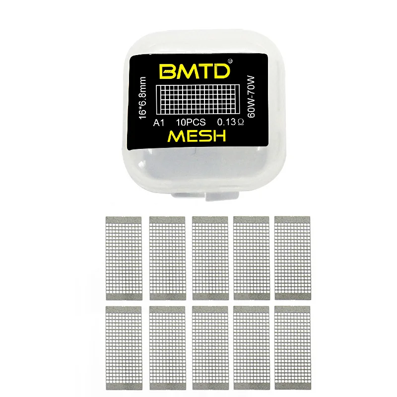 10pcs/box BMTD PreBuilt Coils  - огляд і ціна Stainless Wire Ss316