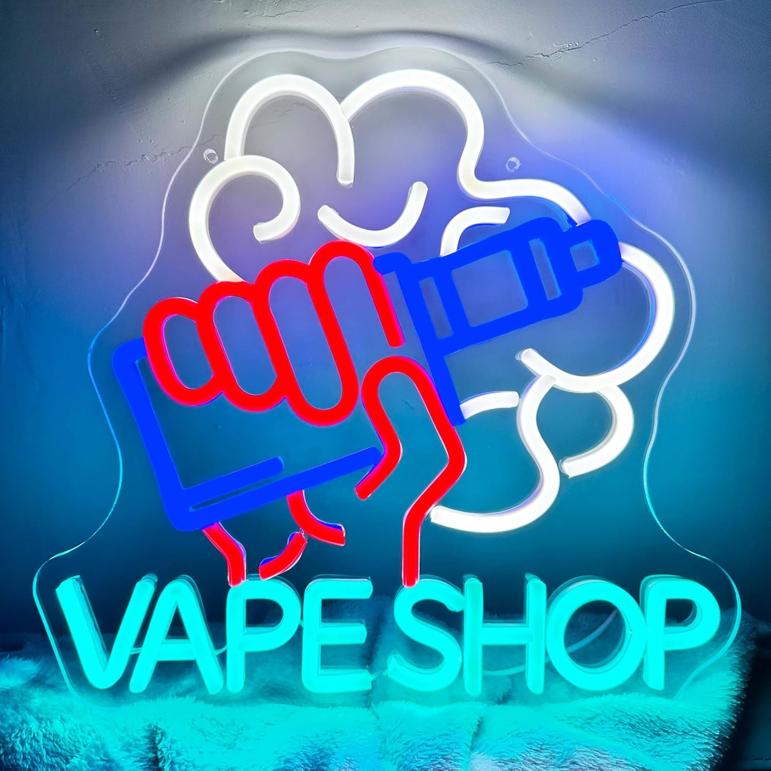 Vape Shop Neon Signs LED Neon  - огляд і ціна Vaping Store